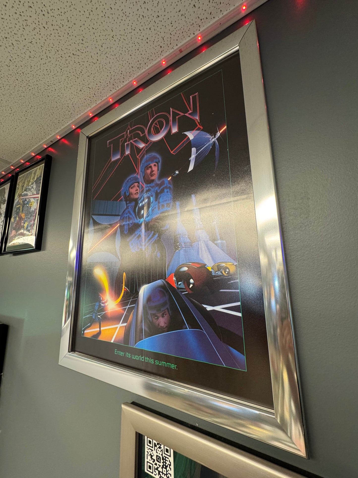 Premium Anodized Aluminum Poster Frame — Custom Size Made in the USA