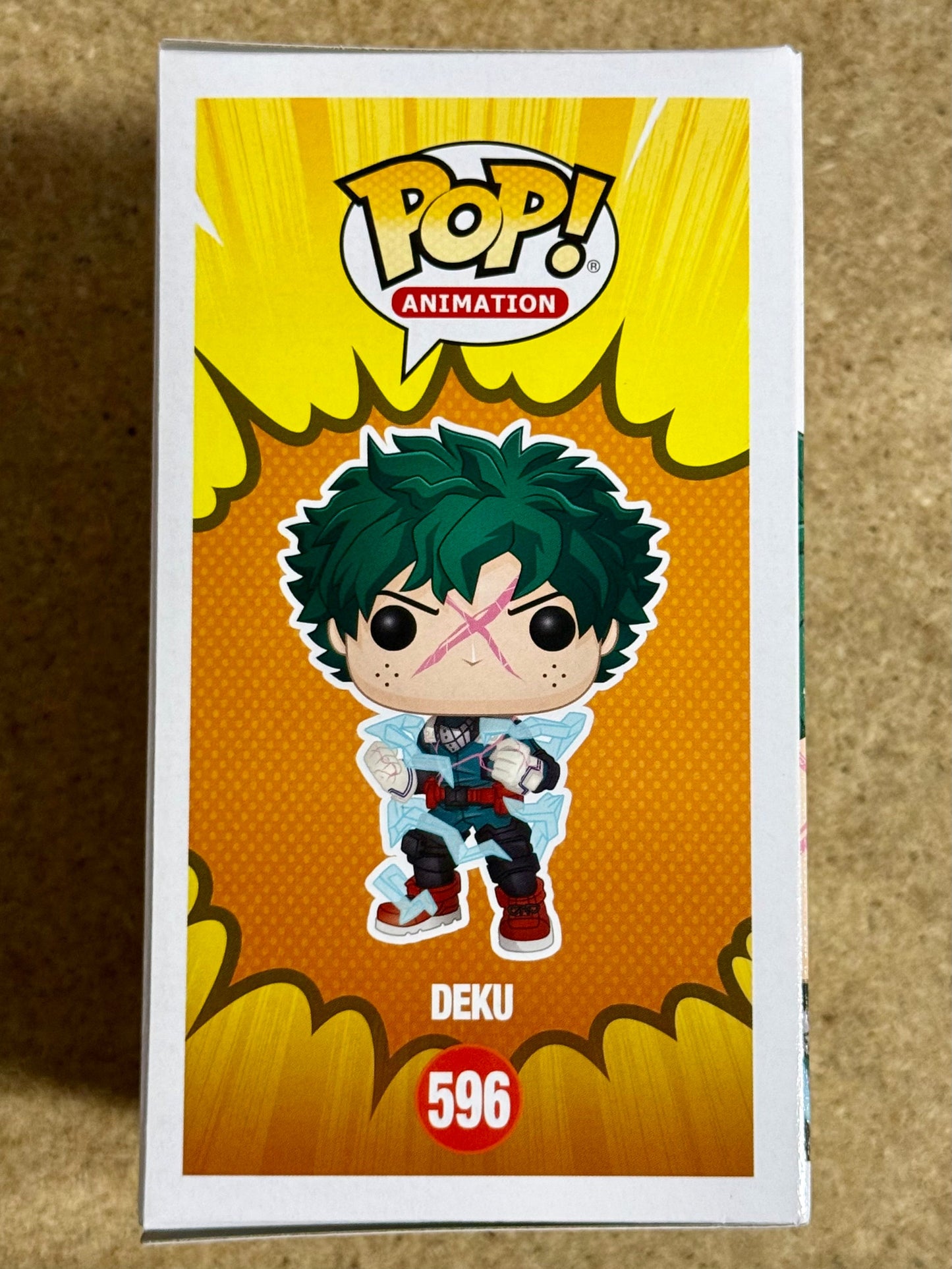 Funko Pop! Deku (Full Cowling) #596 My Hero Academia MHA 2019 EE Glow Exclusive