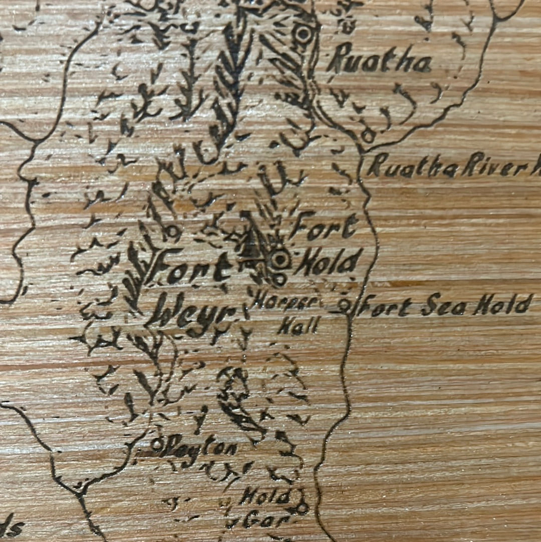 Dragonriders of Pern Map
