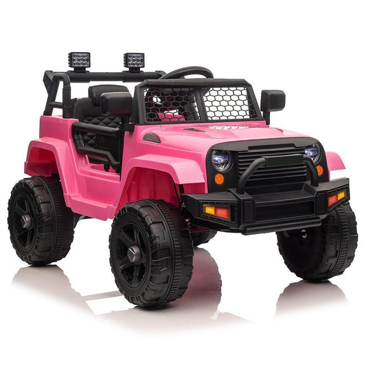 1-Seater Kids Electric Car with Remote Control and 4 Wheels - 12V Ride on Toy