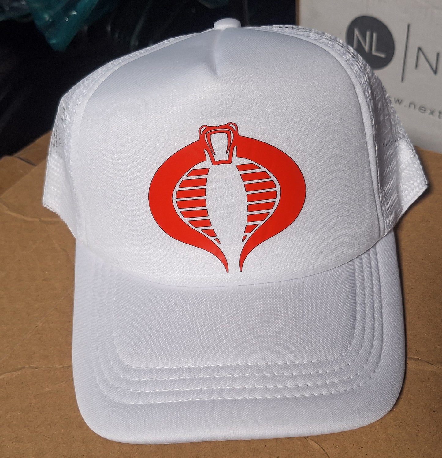 Adjustable Trucker Baseball Hat Cap GI Joe Cobra Logo