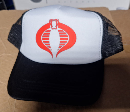 Adjustable Trucker Baseball Hat Cap GI Joe Cobra Logo
