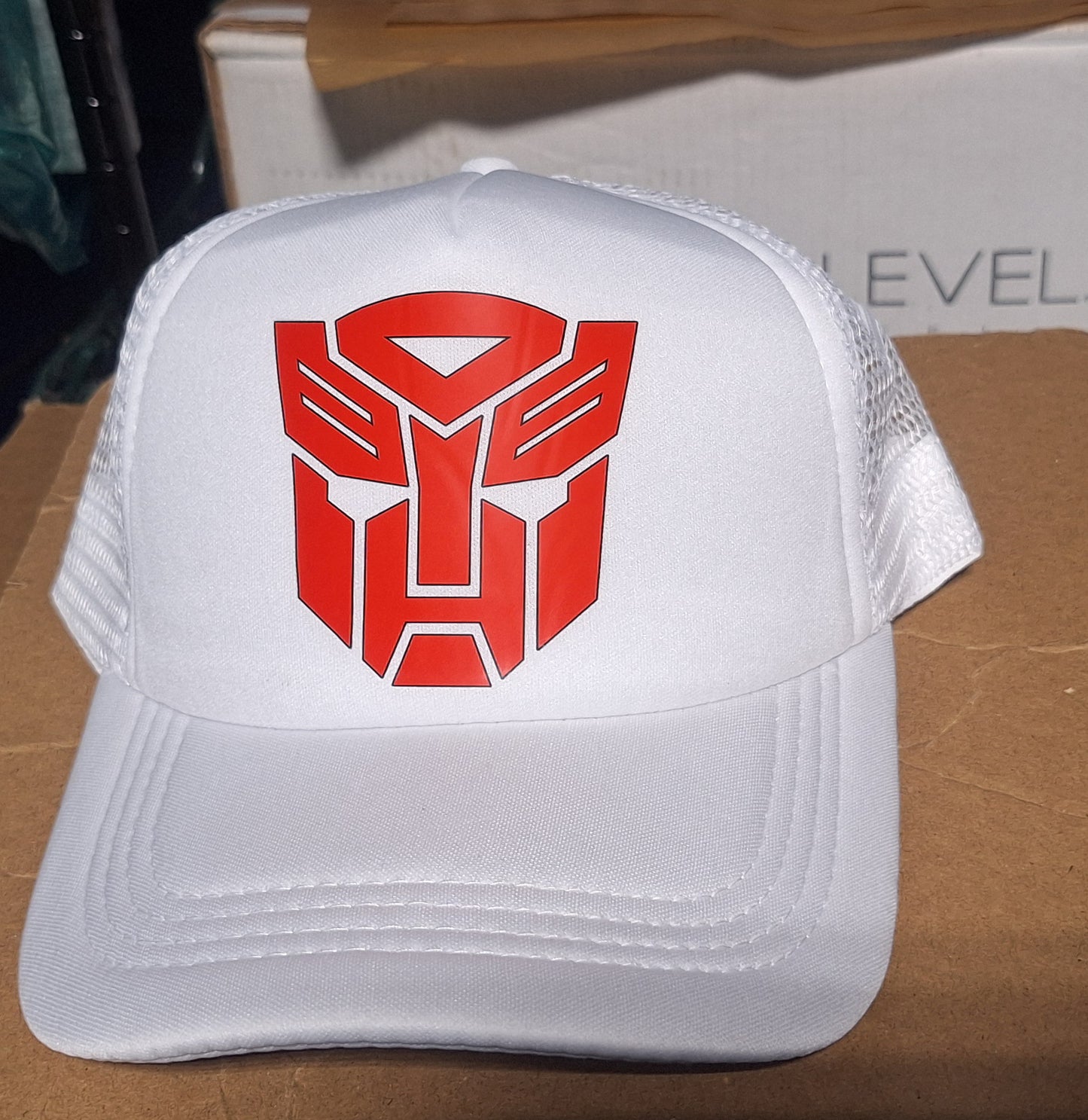 Adjustable Trucker Baseball Hat Cap Autobots Logo Transformers