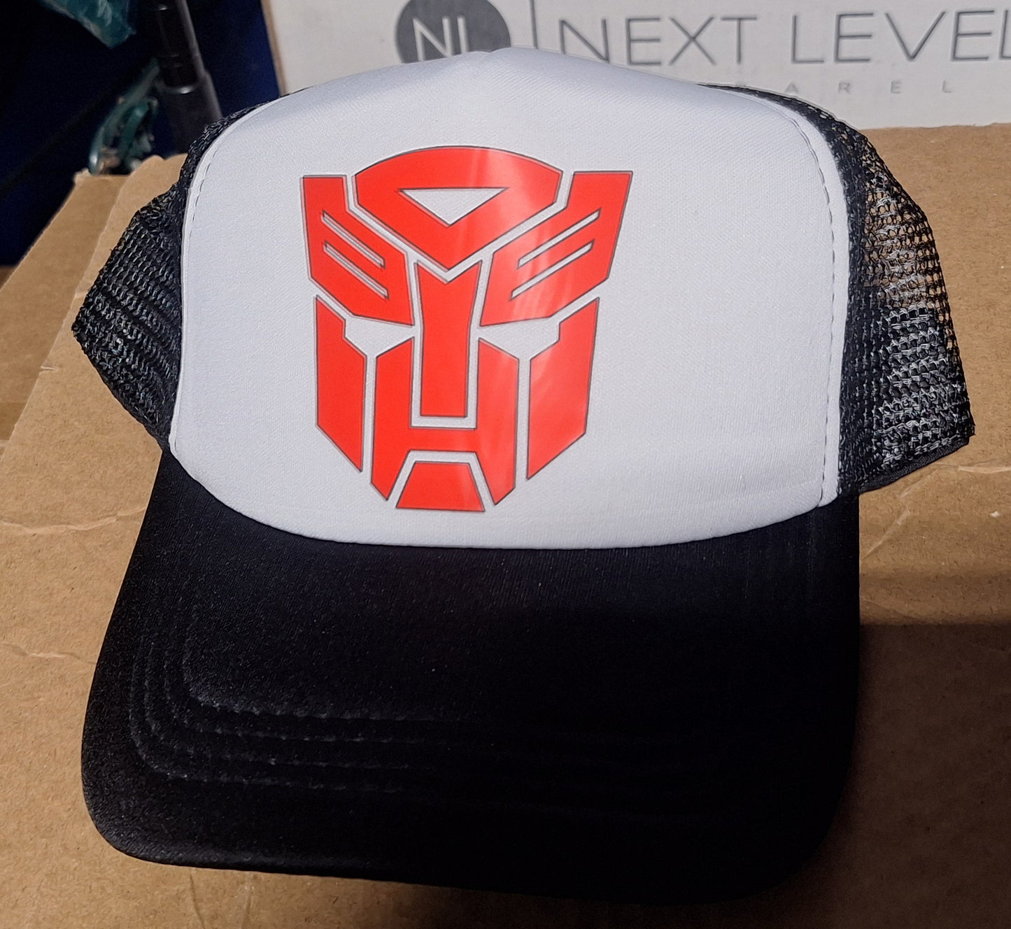 Adjustable Trucker Baseball Hat Cap Autobots Logo Transformers
