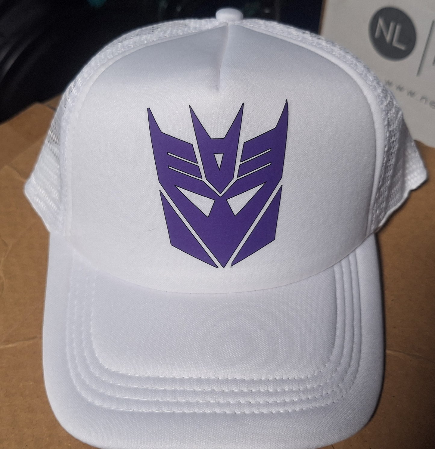 Adjustable Trucker Baseball Hat Cap Decepticon Logo Transformers