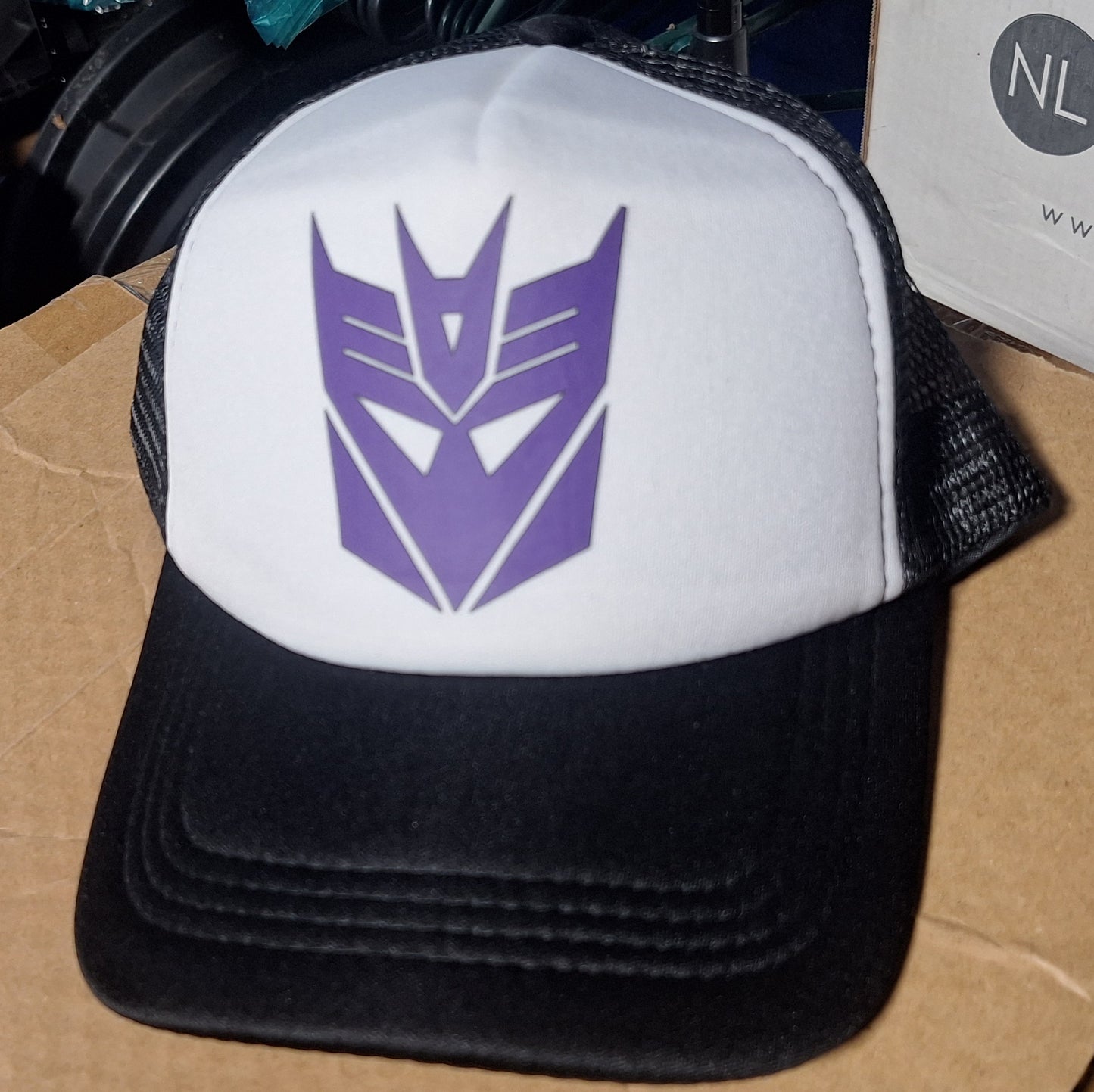 Adjustable Trucker Baseball Hat Cap Decepticon Logo Transformers