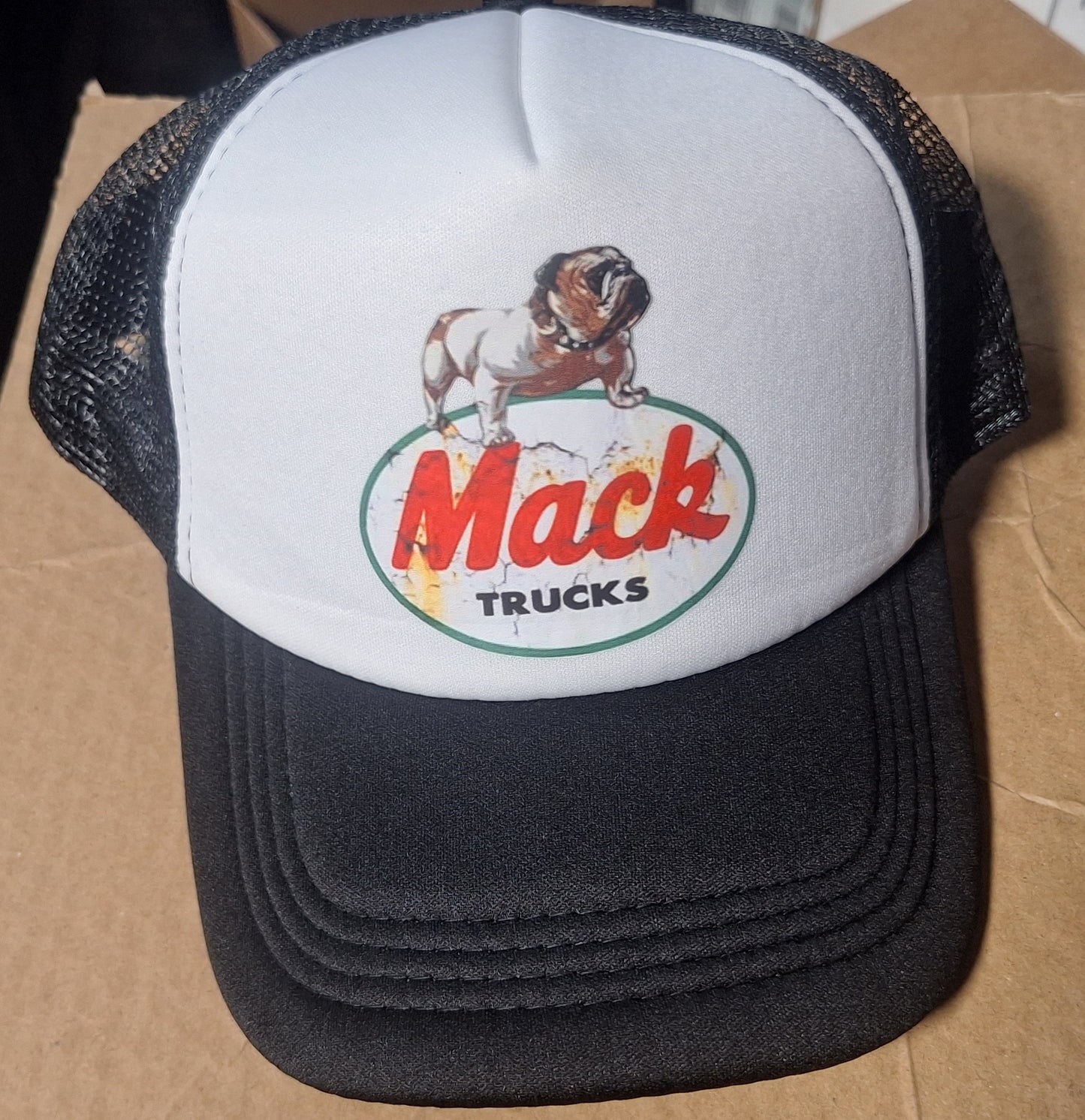Adjustable Trucker Baseball Hat Cap Mack Trucks