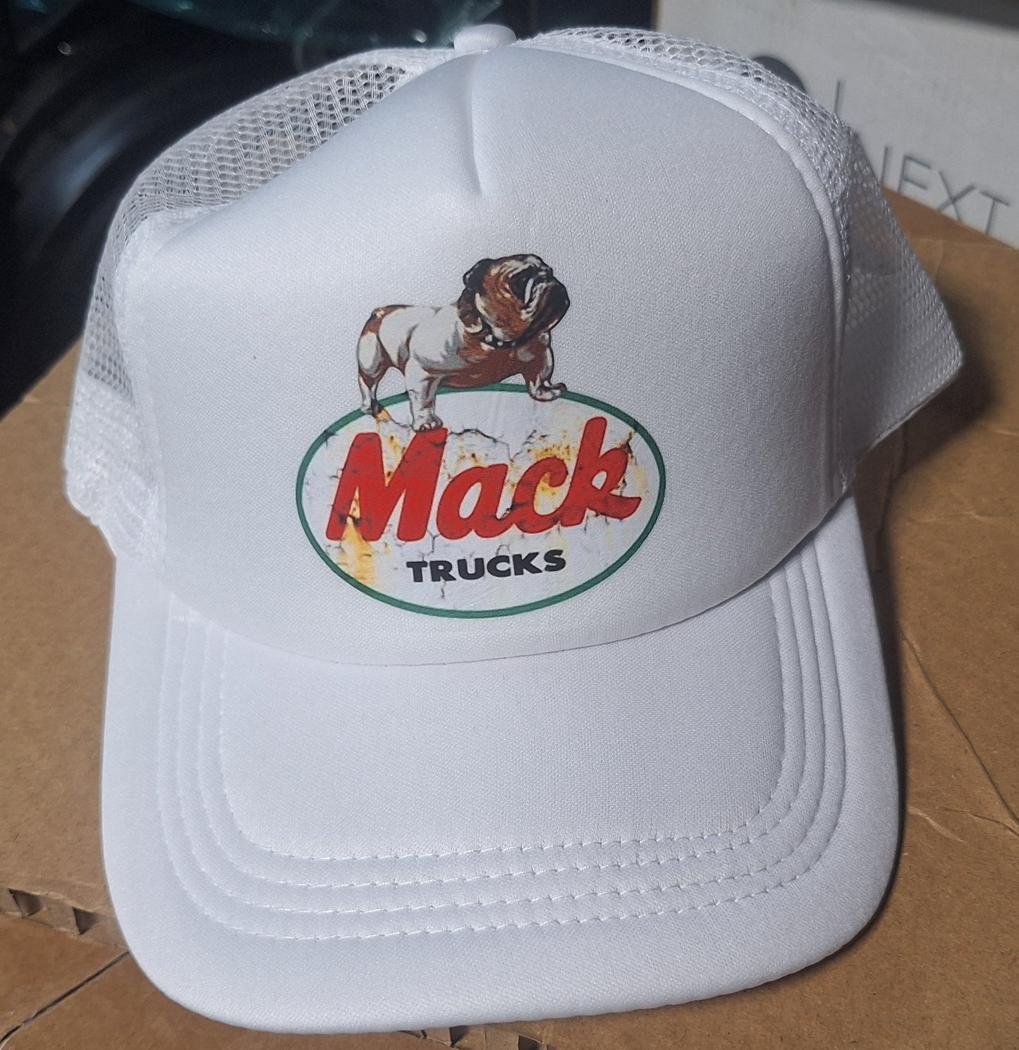 Adjustable Trucker Baseball Hat Cap Mack Trucks