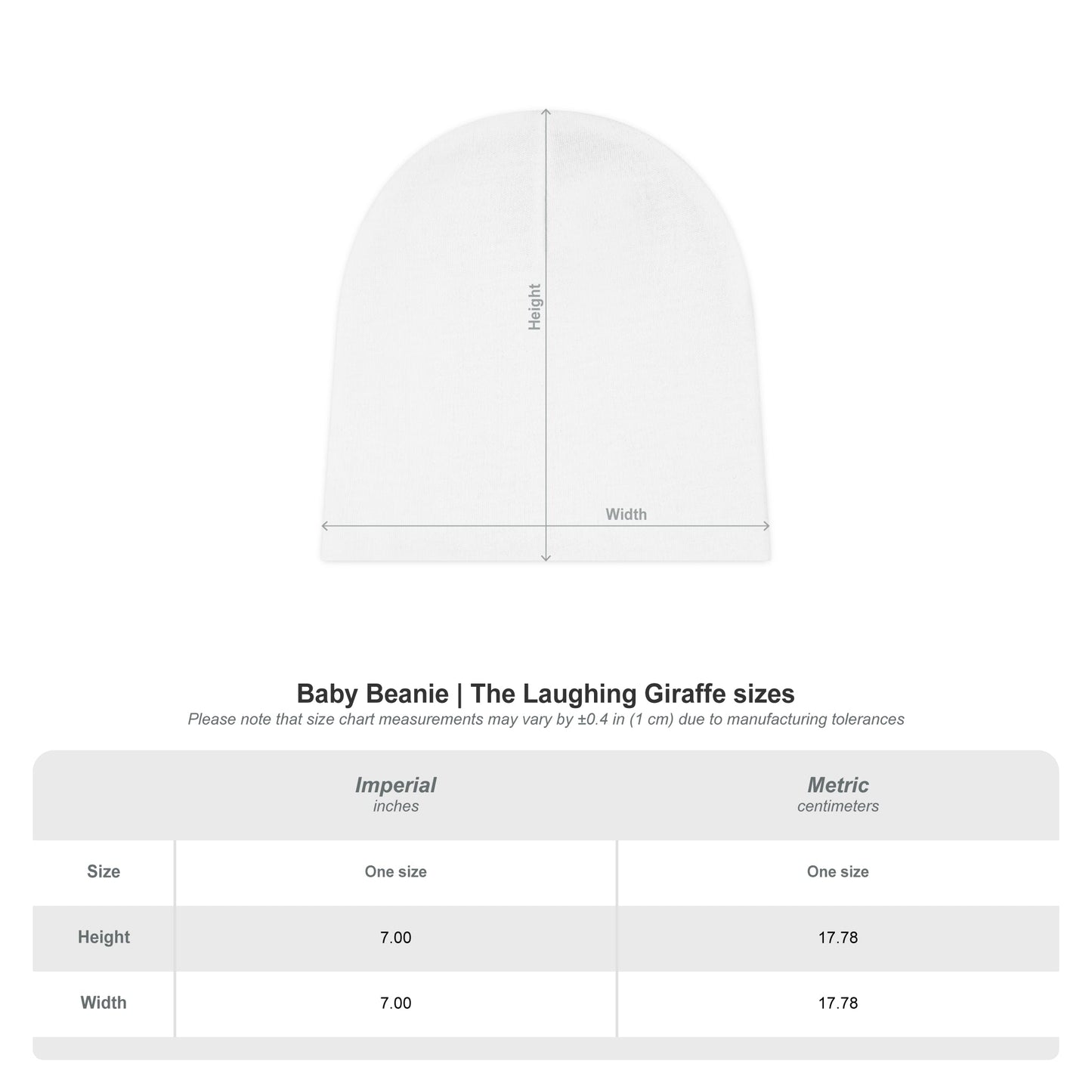 Total Success Baby Beanie – Political Parody Edition