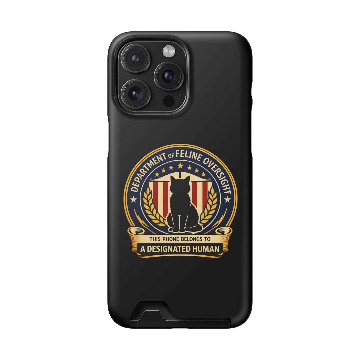 Department of Feline Oversight Samsung Case — Designated Human Edition