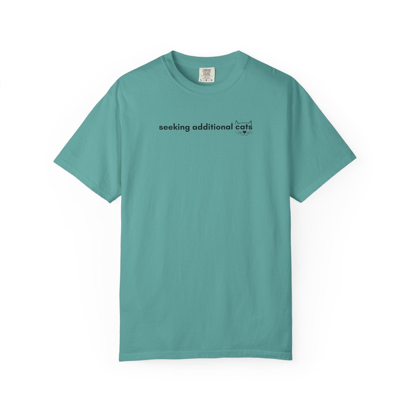 Seeking Additional Cats T-Shirt | Cat Lover Minimal Tee