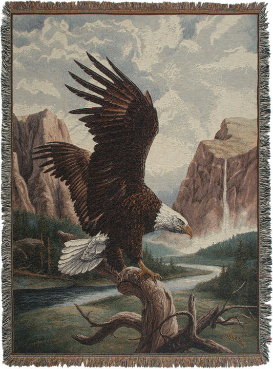 Freedom, no Verse Afghan Throw