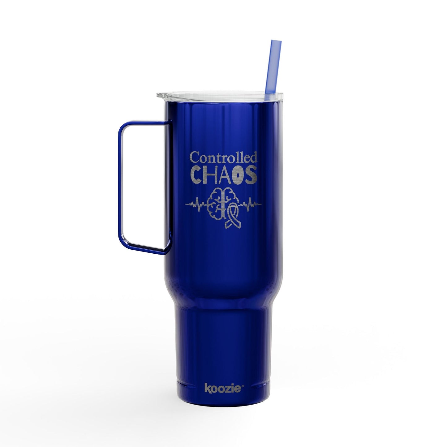Controlled Chaos 40oz Tumbler – Neurostrong Insulated Travel Mug