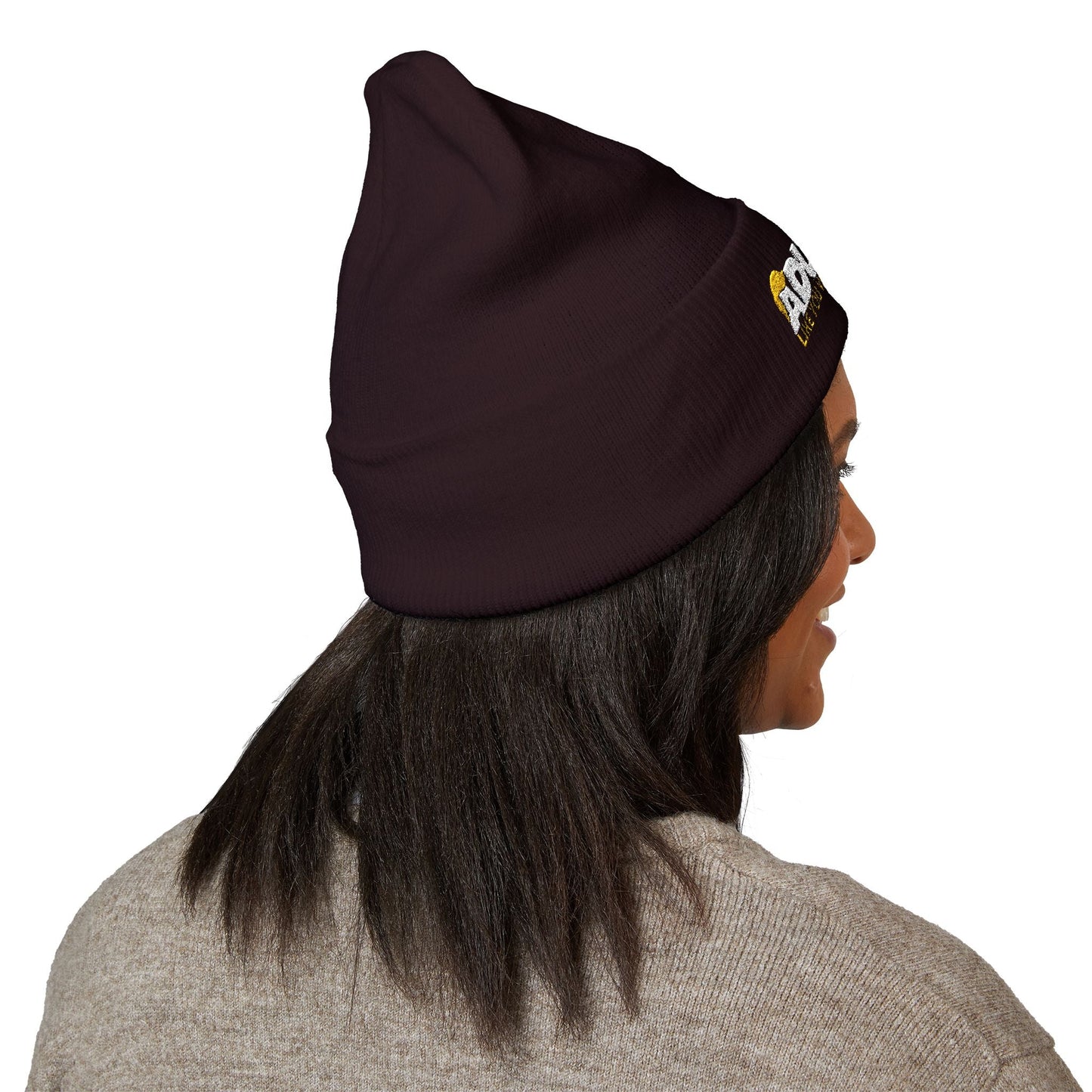 Adulting, Like You Wouldn’t Believe – Cuffed Knit Beanie