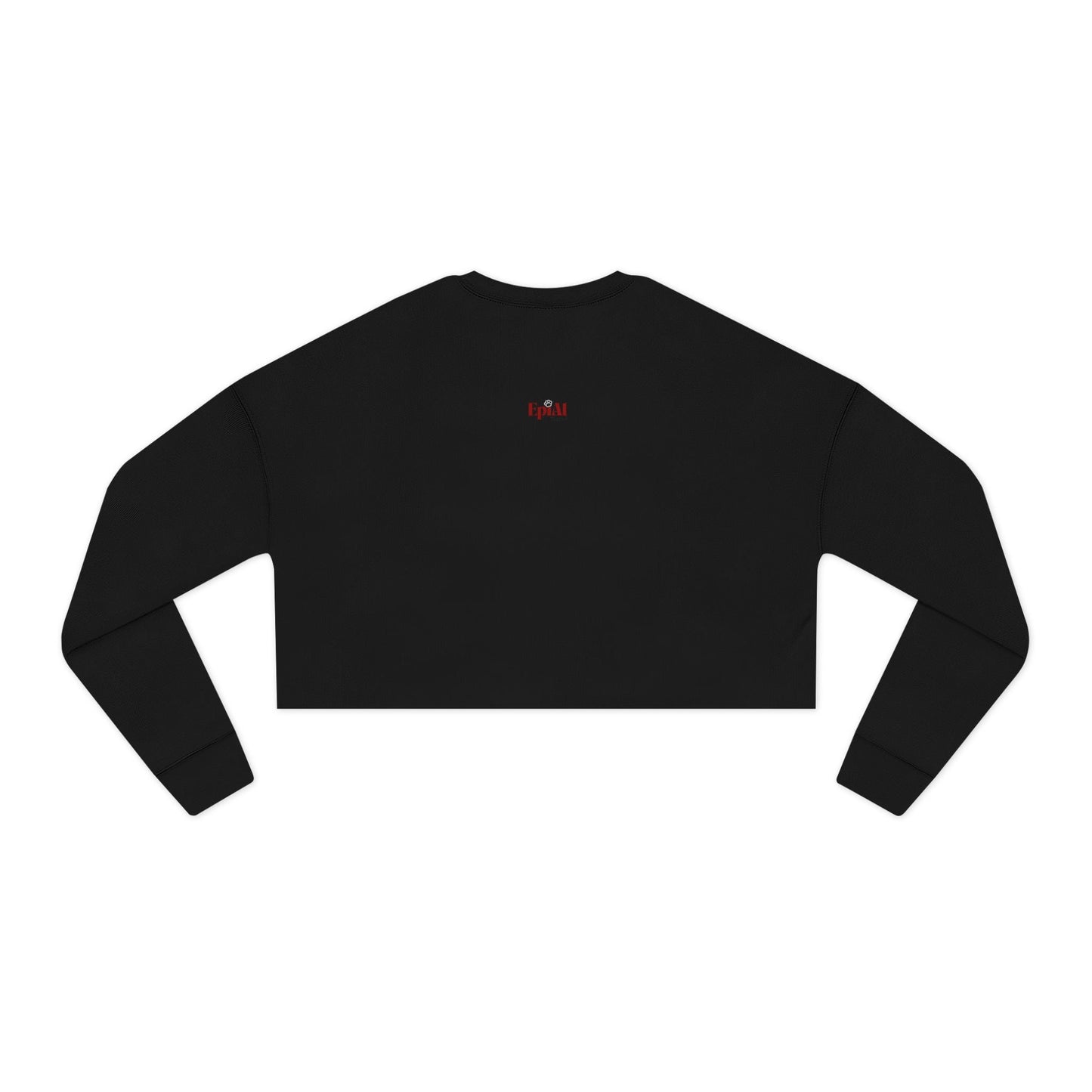 Trendy Cat Lover Women's Cropped Sweatshirt