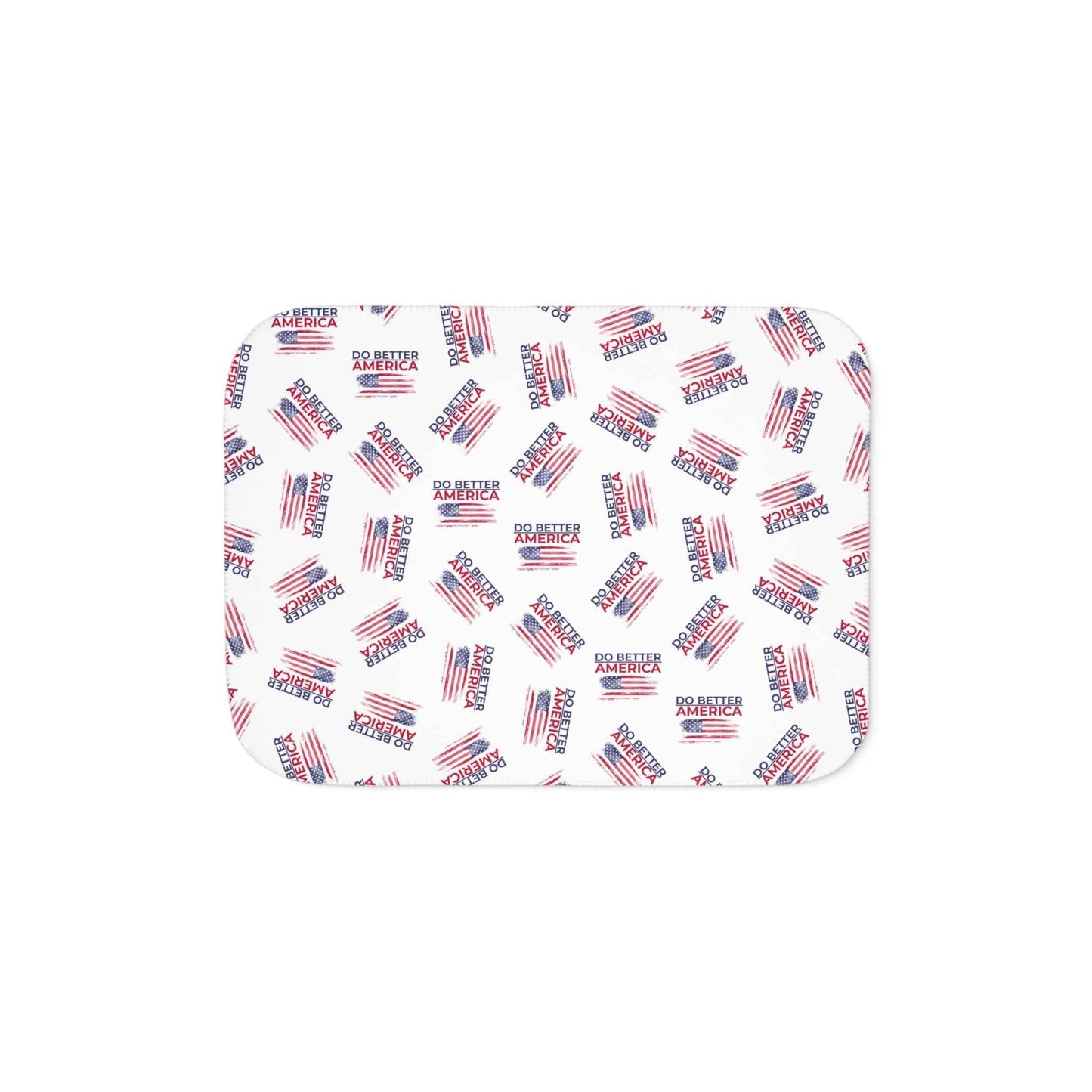 Do Better America Sherpa Blanket — Wrapped in Intent