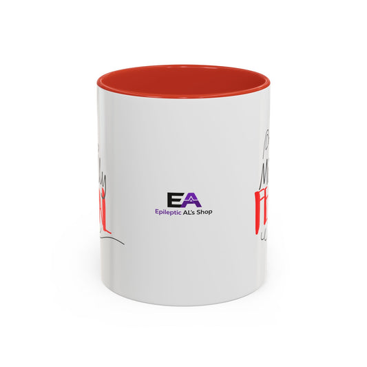 Mildly Feral Accent Mug — Morning Mood, Accurately Labeled