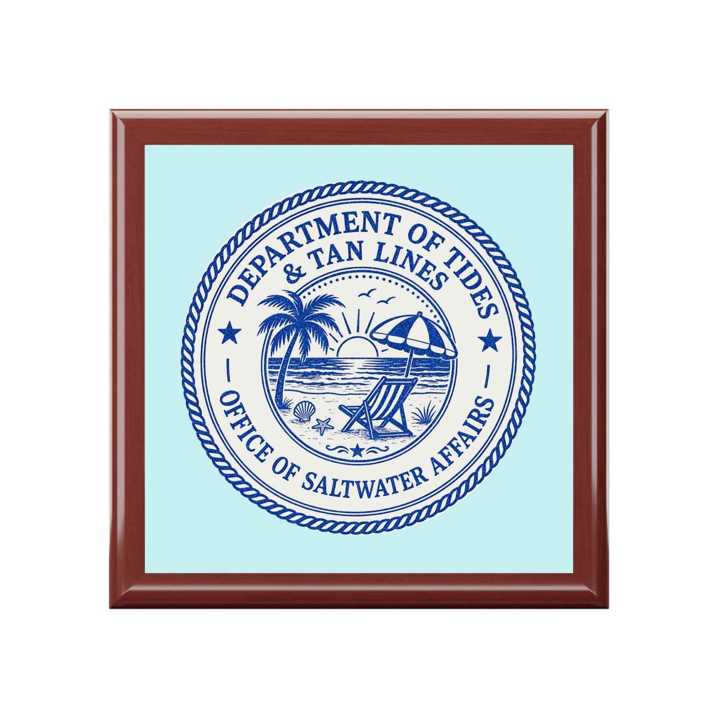 Department of Tides Jewelry Box – Officially Approved Treasure Storage