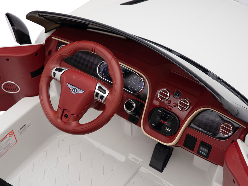 2 Seater Bentley Continental Ride On Car For Children W/Magic Cars® Wireless Parental Control