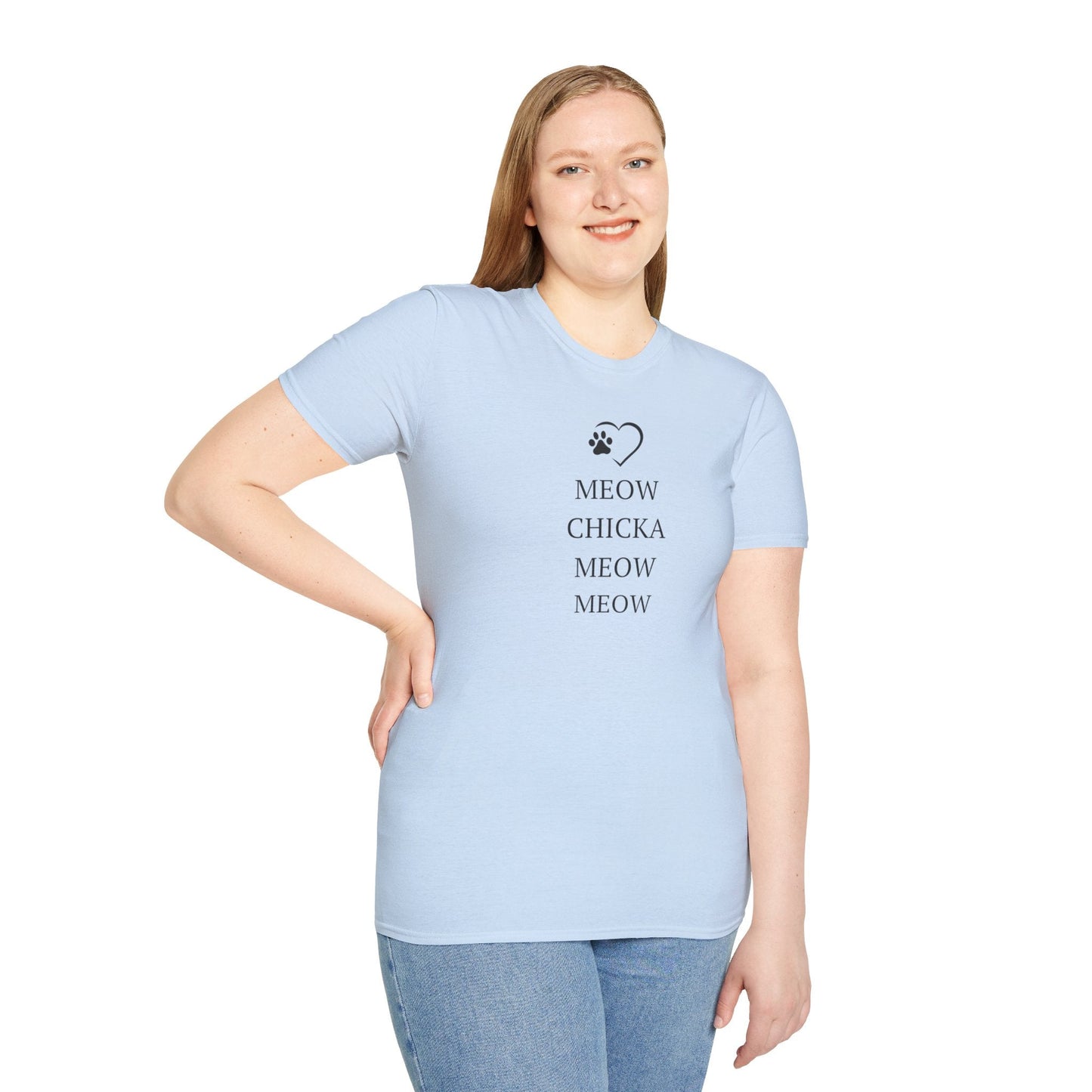 Meow Chicka Meow Meow — Unisex Softstyle Tee