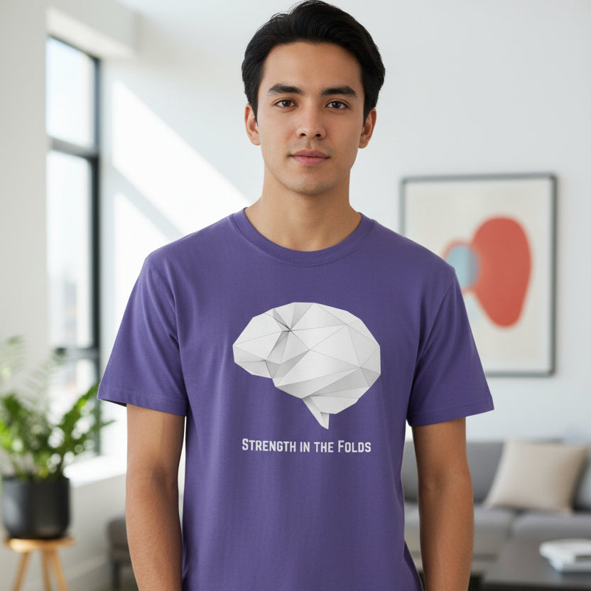 Strength in the Folds — Epilepsy Awareness Unisex T-Shirt