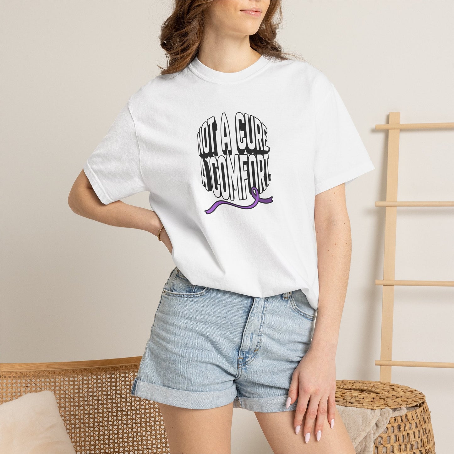Not a Cure, a Comfort Garment-Dyed T-Shirt