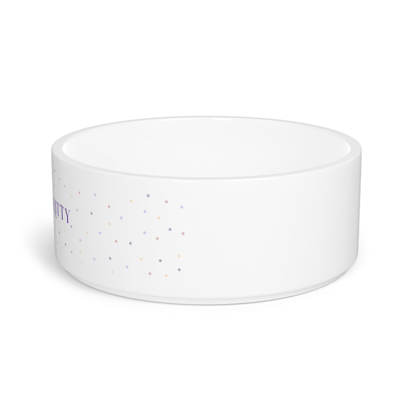Brave Epikitty Ceramic Cat Bowl | Epileptic Cat Awareness Dish