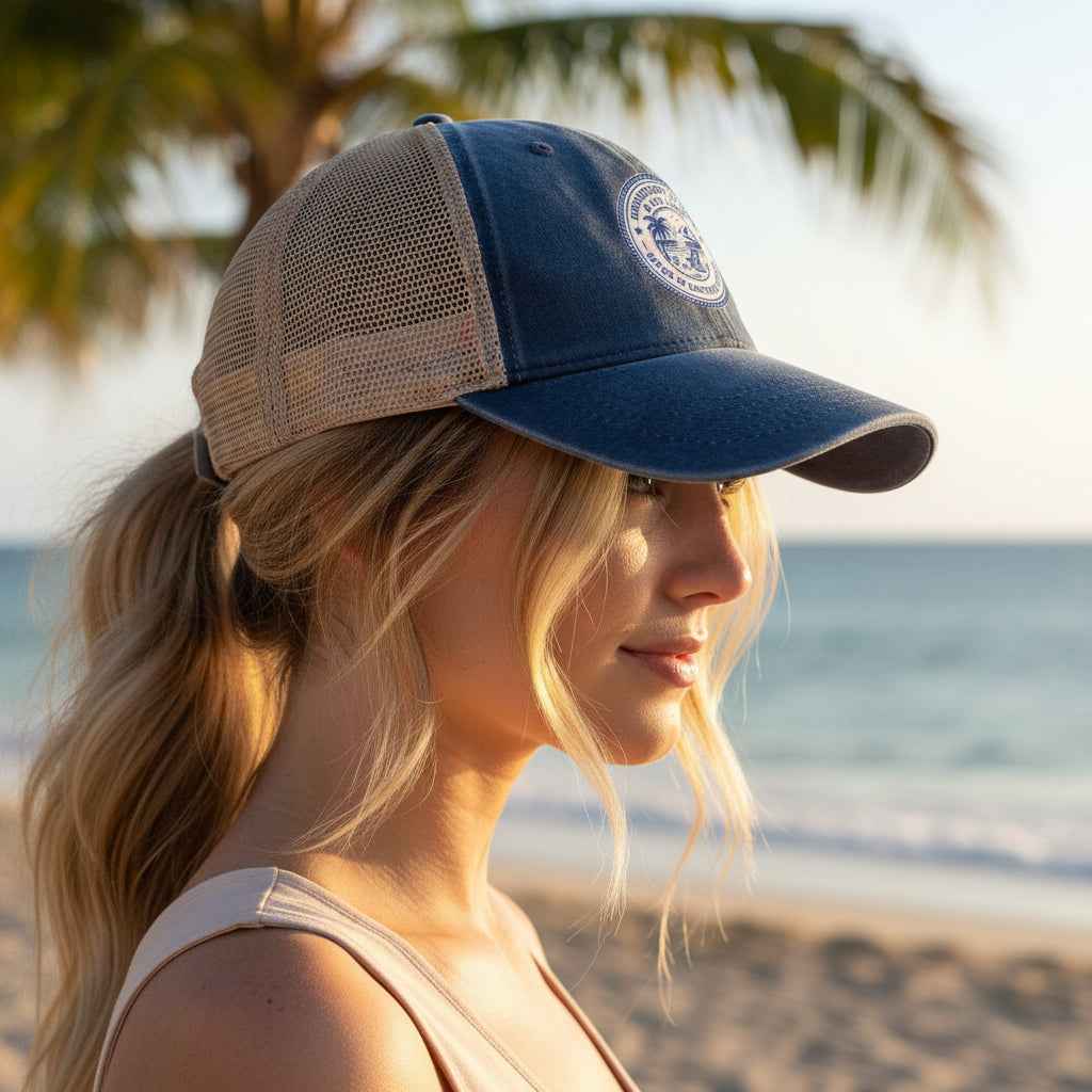 Department of Tides Ponytail Cap | Officially Approved for Wind & Opinions