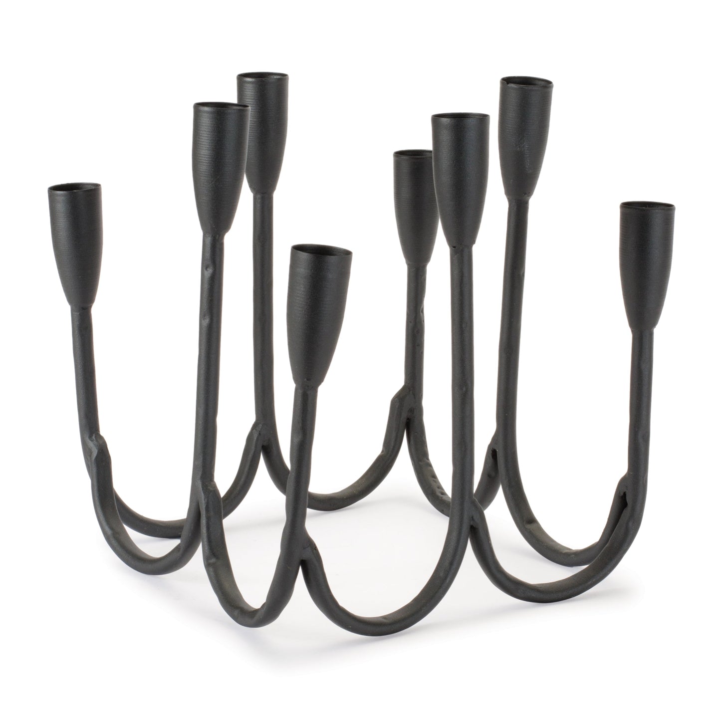 Modern Metal Tabletop Candelabra9"H