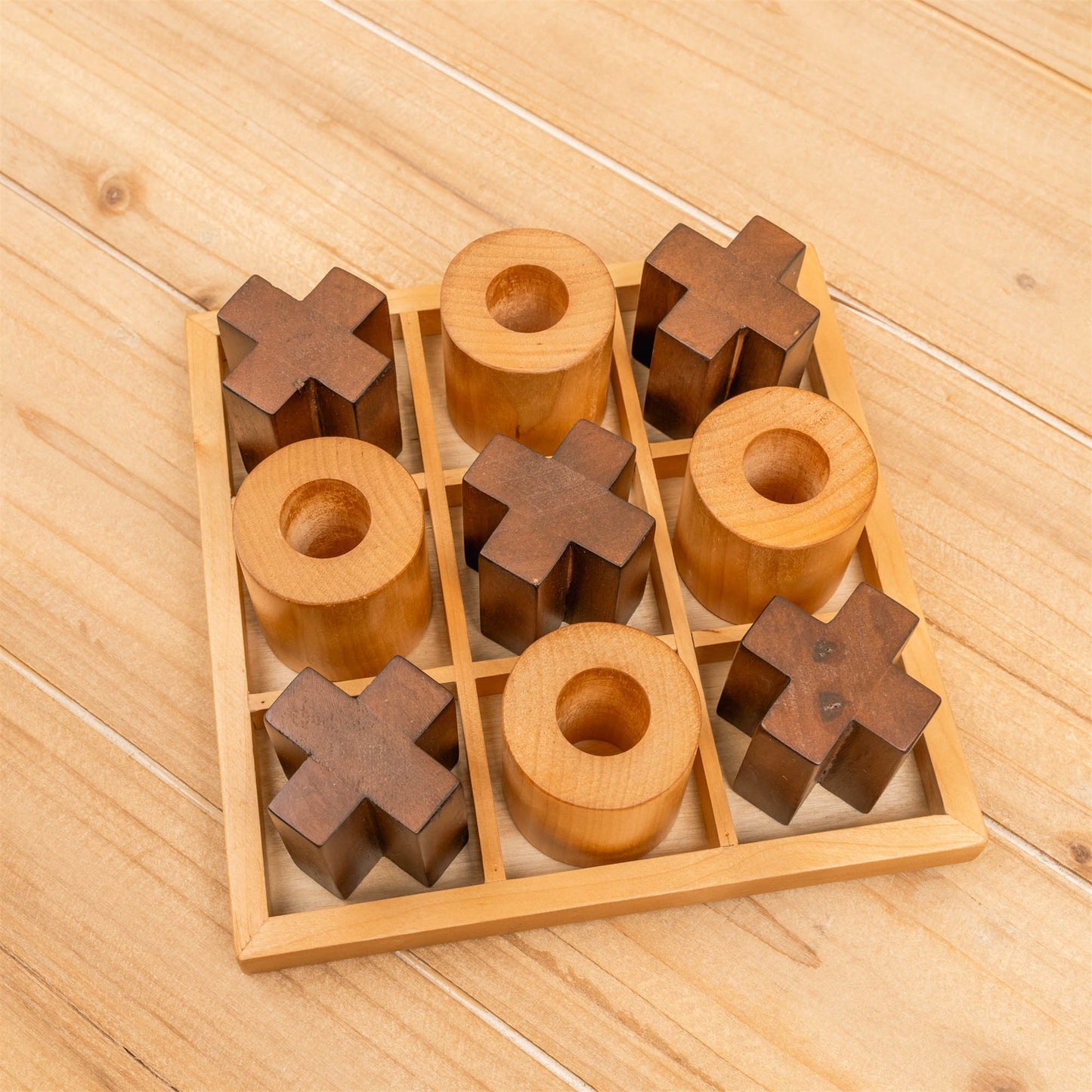 Tic Tac Toe Decor Set 8"SQ