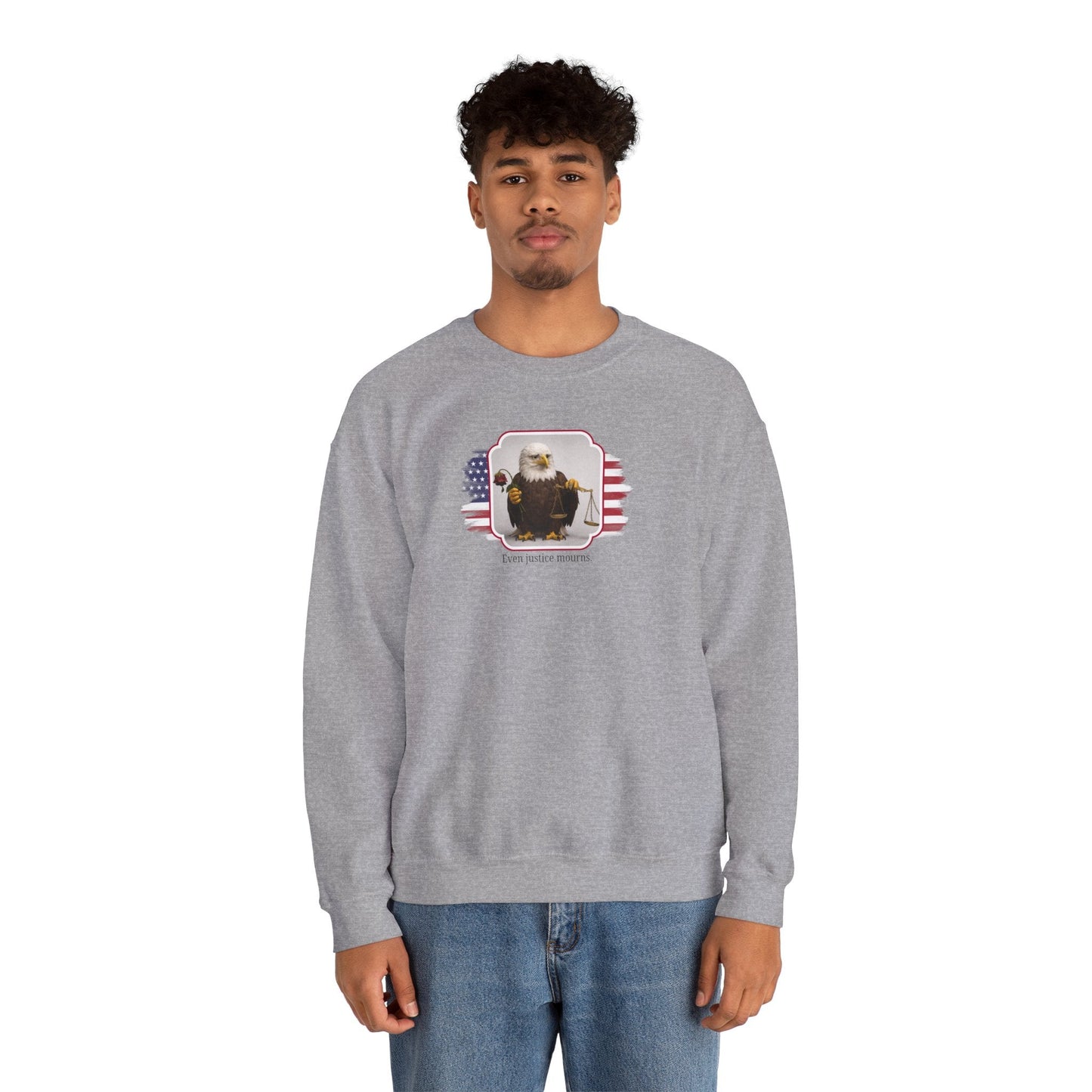 Even Justice Mourns Political Parody Sweatshirt