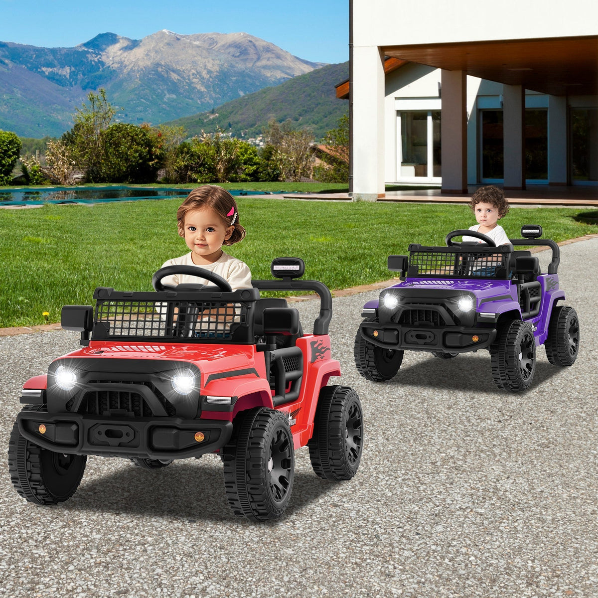 12V Kids Ride on Truck Car Battery Powered Electric Vehicle