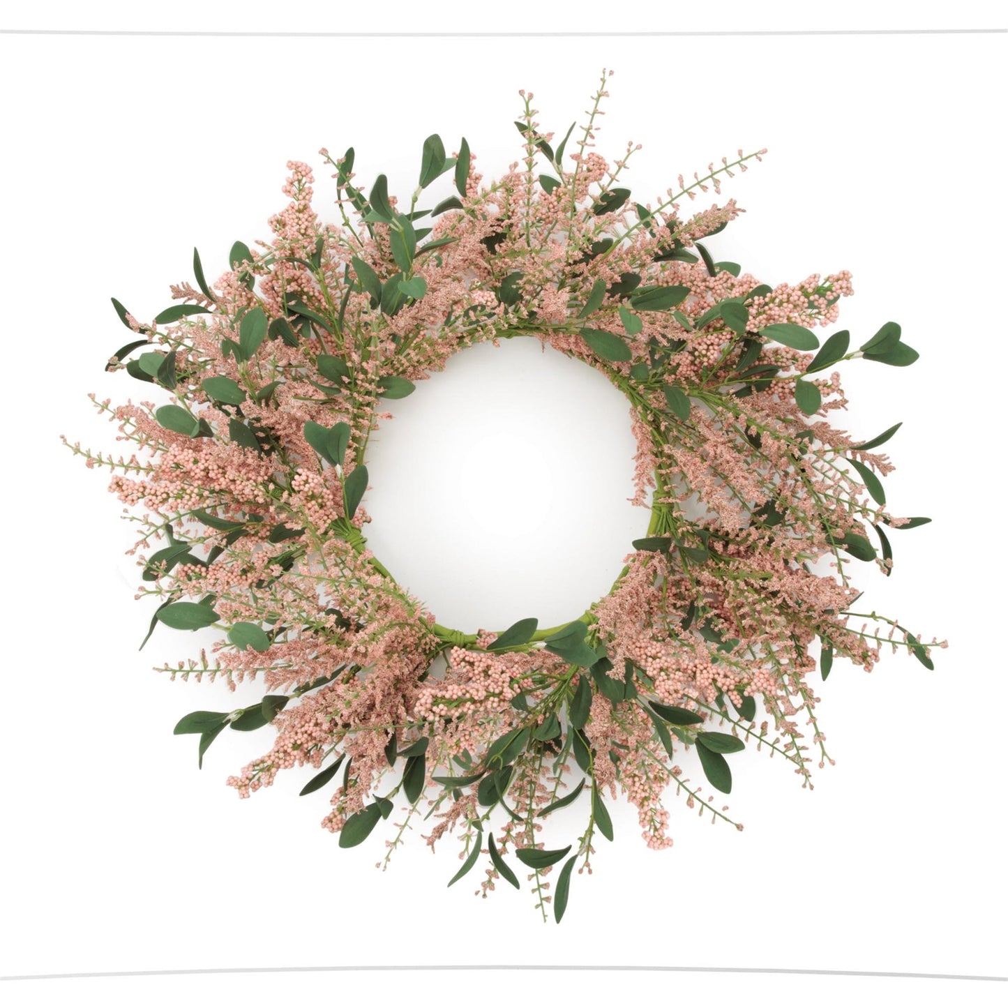 Lavender Floral Wreath 24 Inch