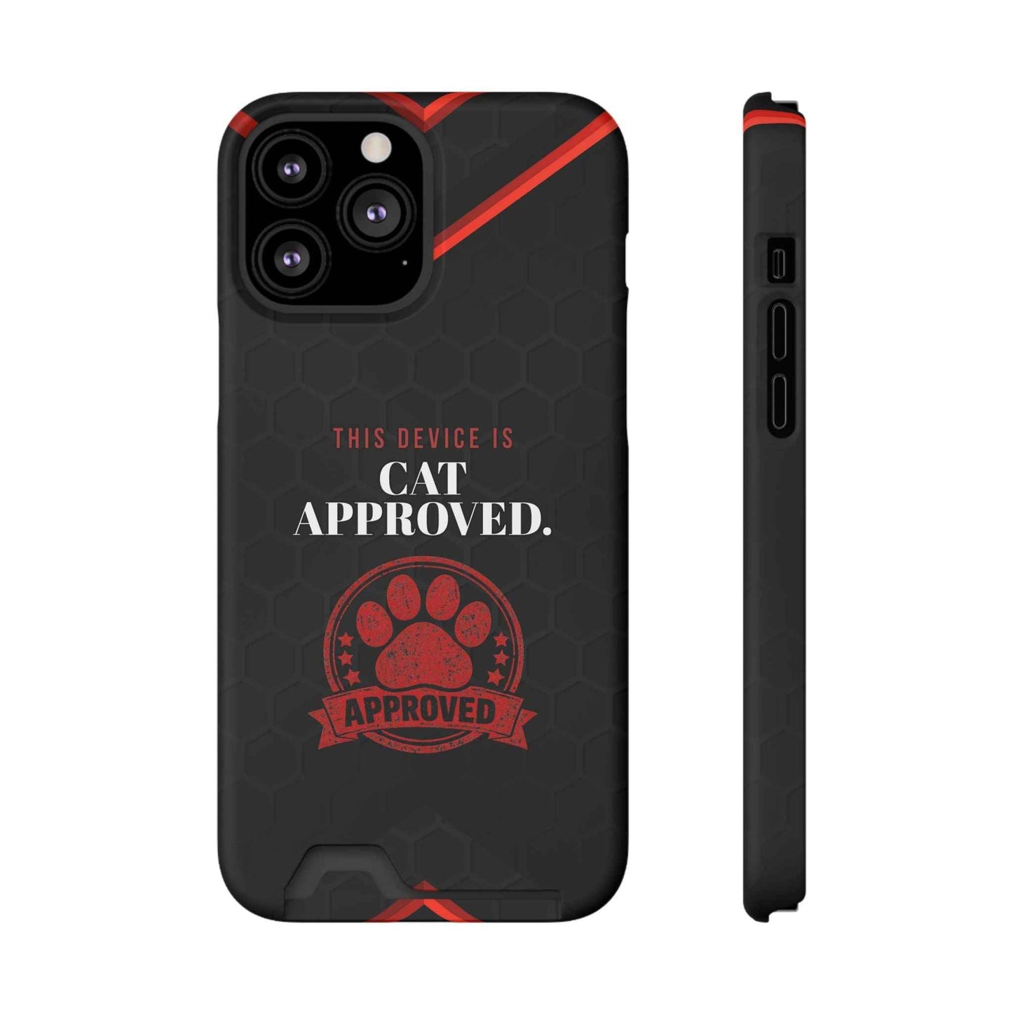 Cat Approved iPhone Case — Official Stamp Edition