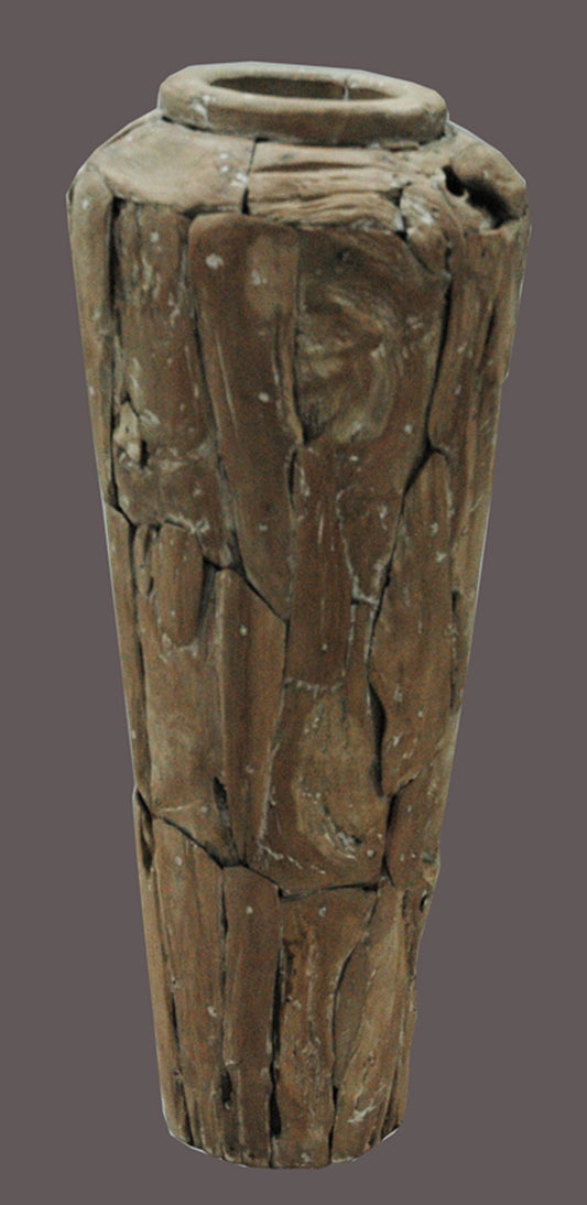Farmhouse Teak Vase 48 inch