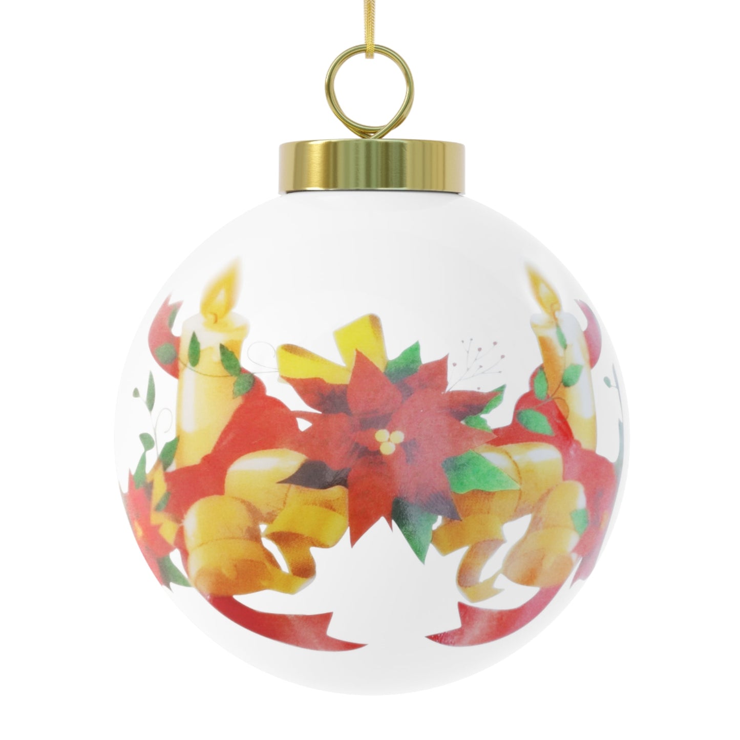 Dashing Through the No Ball Ornament