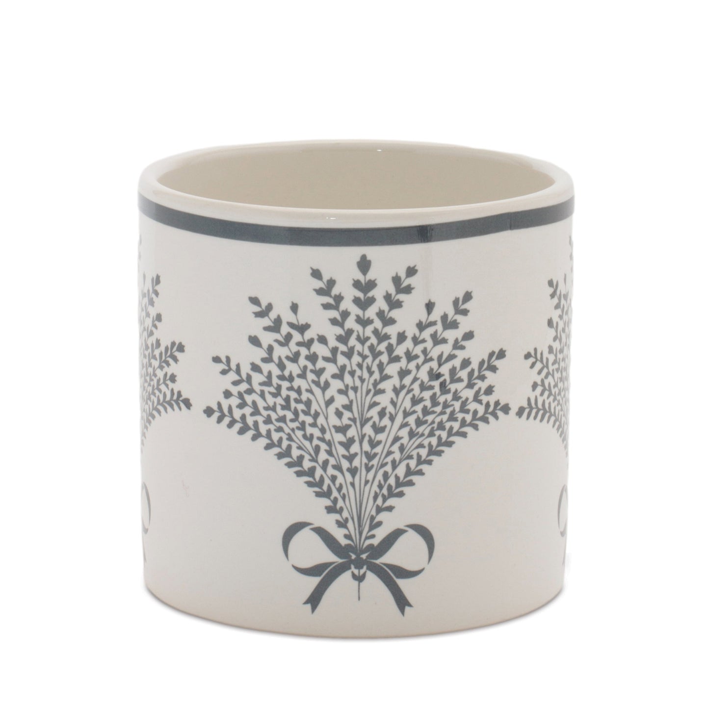 Botanical Bouquet Dolomite Planter (Set of 2)