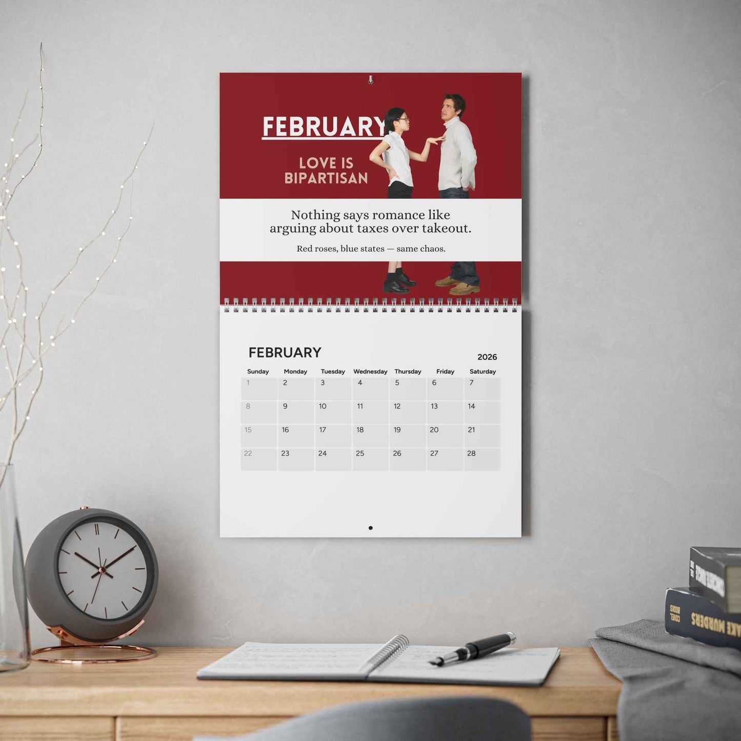 Political Humor Calendar 2026: Twelve Months of Nonsense