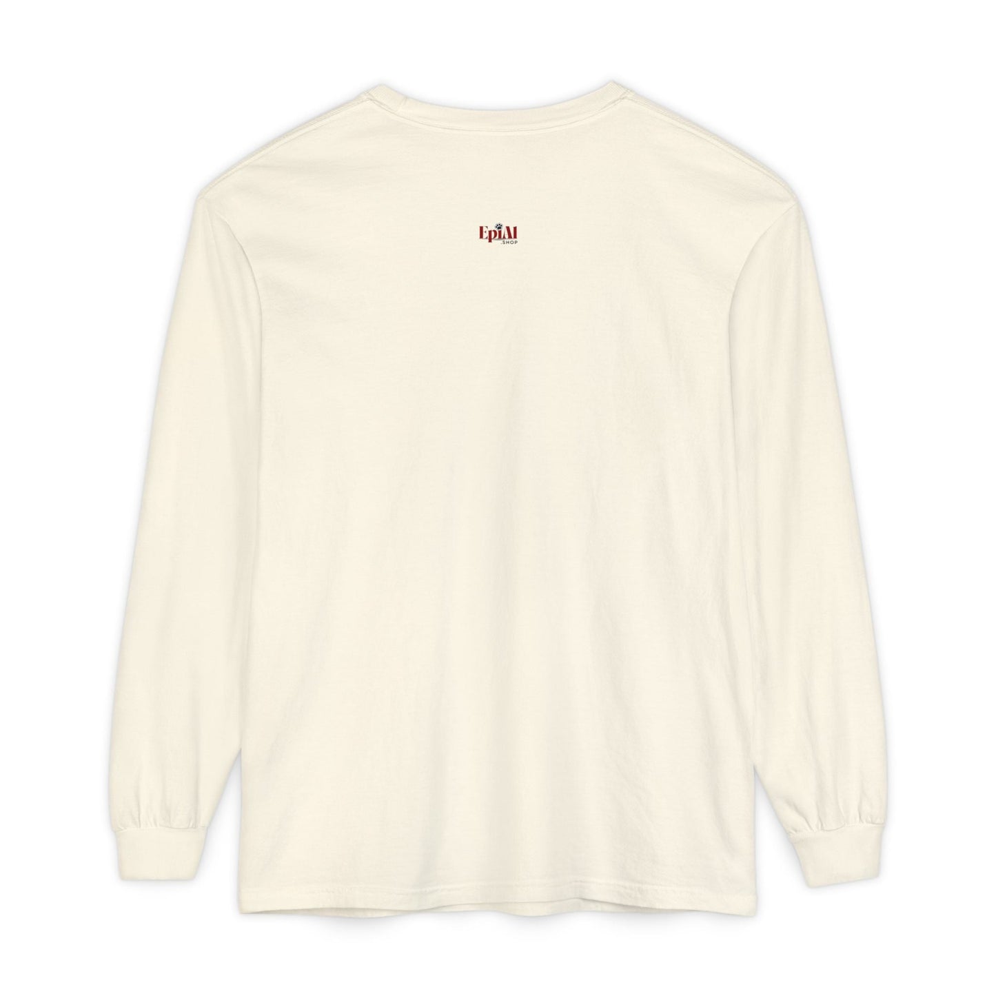 Happy Halloween Cat Long Sleeve Tee for Festive Cat Lovers