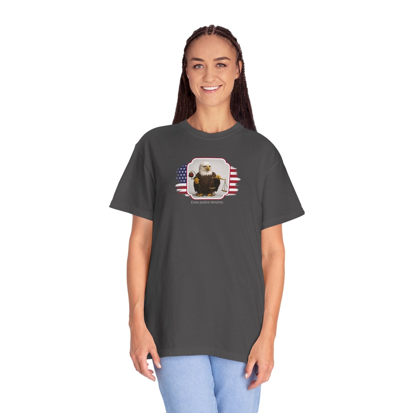 Even Justice Mourns – Political Parody T-Shirt