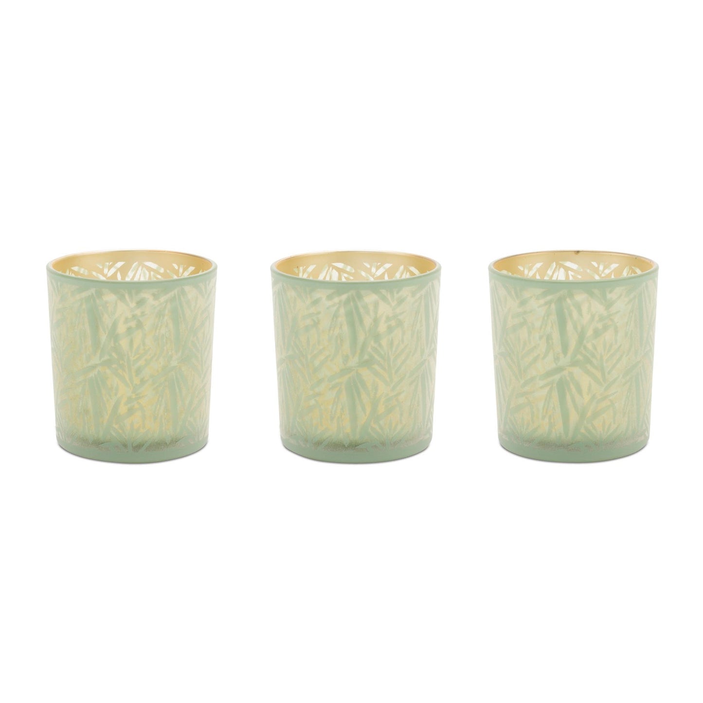 Tropical Patterned Votive Holder (Set of 3)