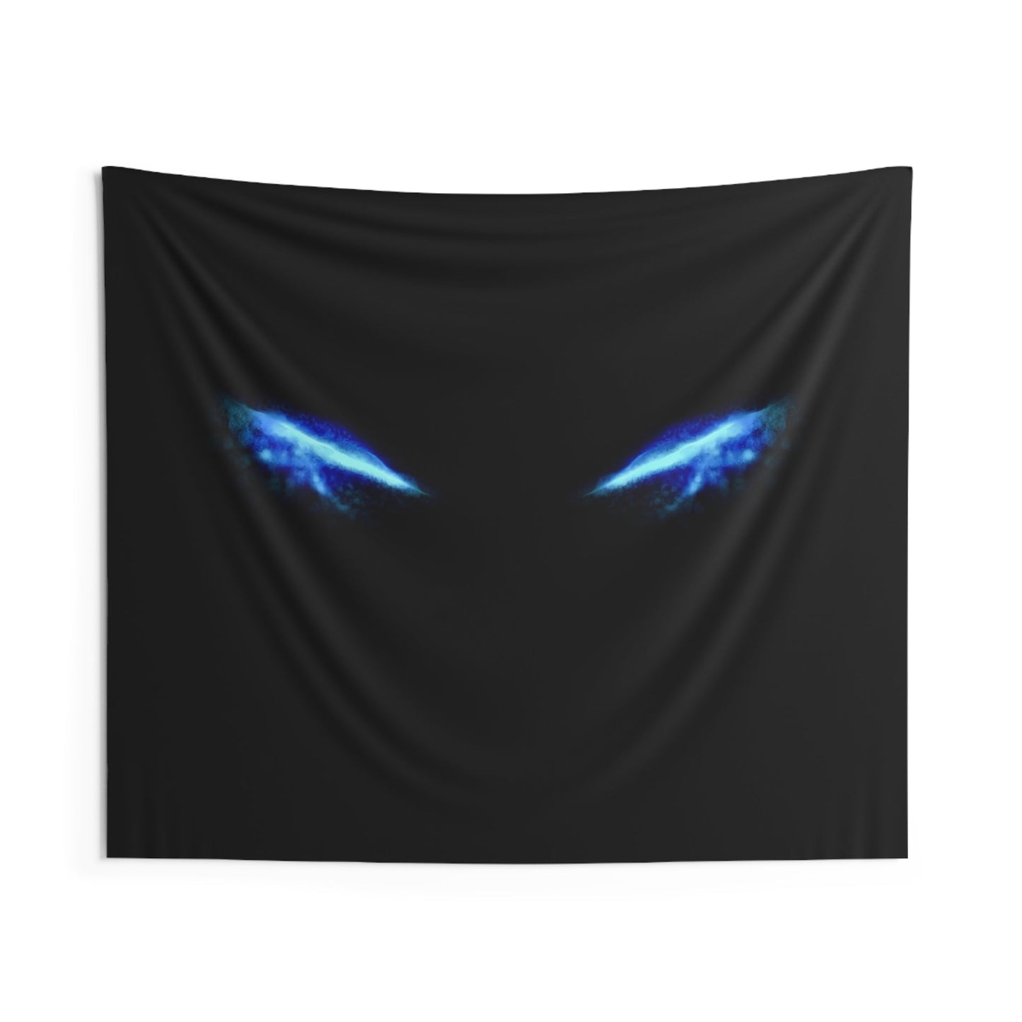 shadow eyes: shining vision [particle waveform] art tapestry