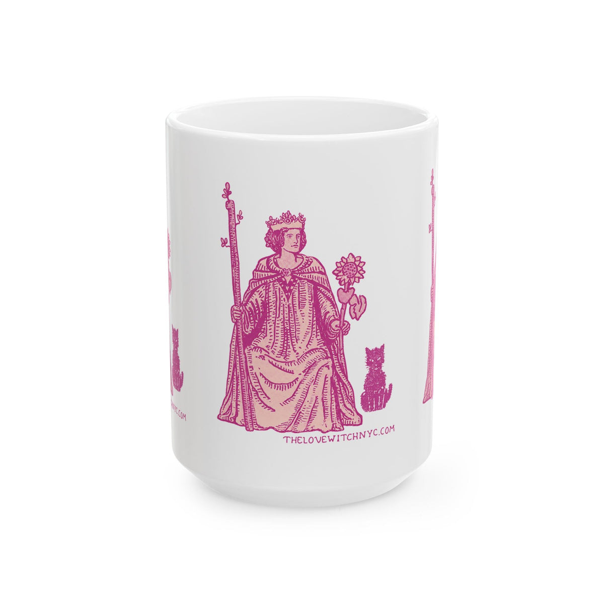 Queen of Wands Tarot Mug