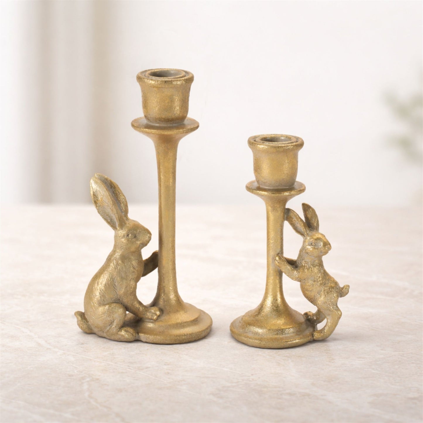 Rabbit Taper Candle Holder (Set of 4)
