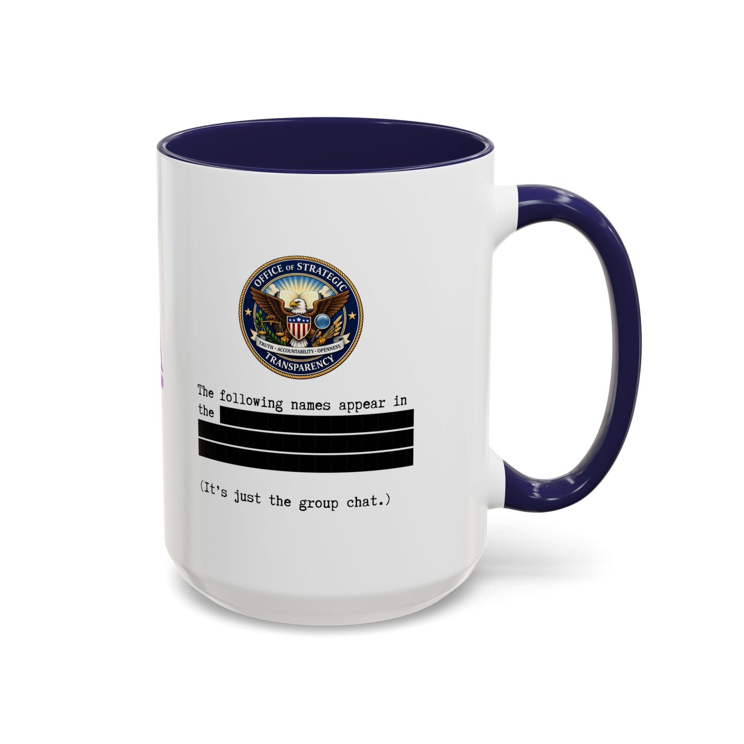 Unsealed Documents Coffee Mug – Redacted Files Political Satire Mug