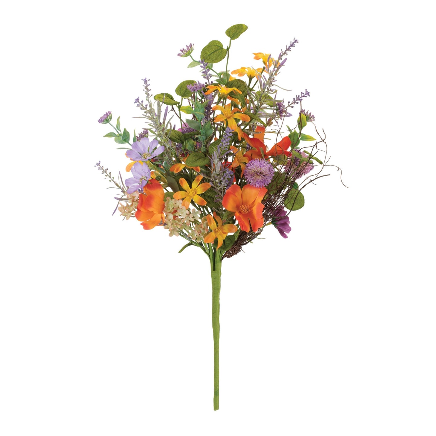 Mixed Wildflower Floral Bush (Set of 2)