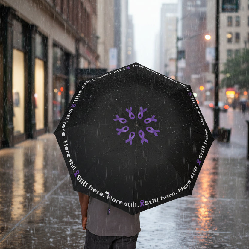 Still Here. Here Still. – Epilepsy Awareness Umbrella