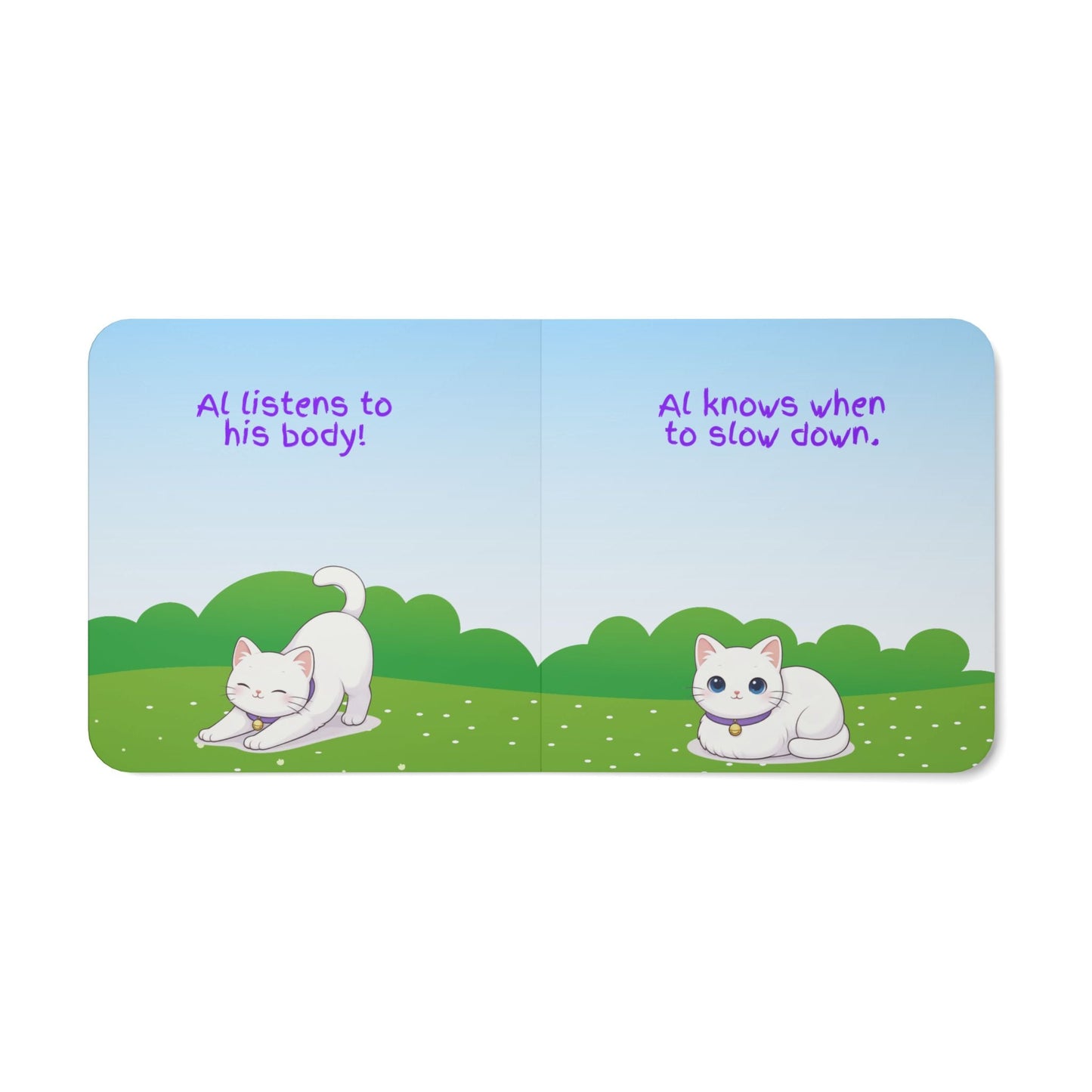 AL the Epikitty Board Book | A Gentle Story About Epilepsy, by Leanne H. West