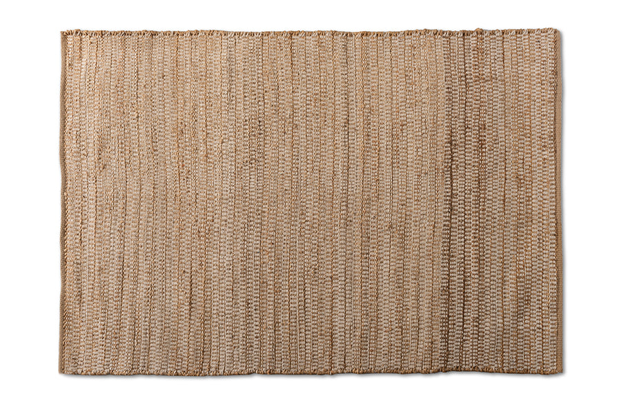 Baxton Studio Osage Modern and Contemporary Natural Handwoven Hemp Blend Area Rug