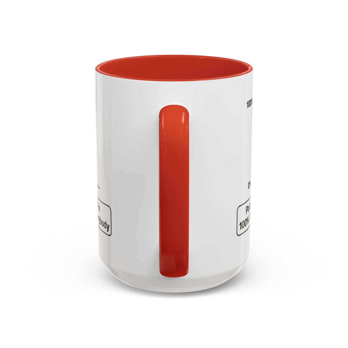 “Polls Are In — I’m 100% Tired of Everybody” Political Parody Mug